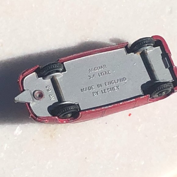 VINTAGE Lesney Jaguar 3.4 Litre Matchbox Car ❤️ - Picture 3 of 7